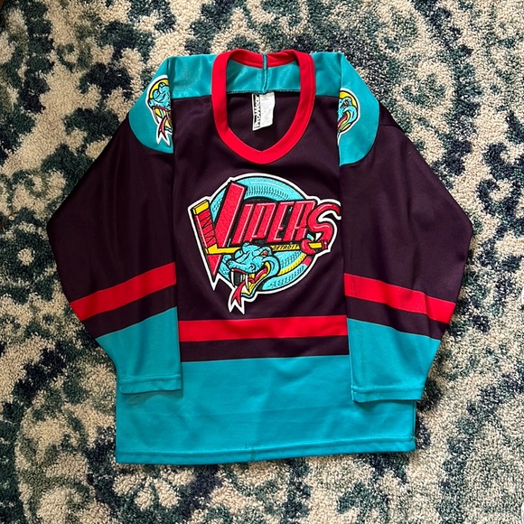 Bauer Shirts & Tops 9s Detroit Vipers Hockey Jersey Poshmark